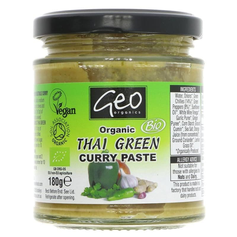 Geo Organics Thai Green Curry Paste
