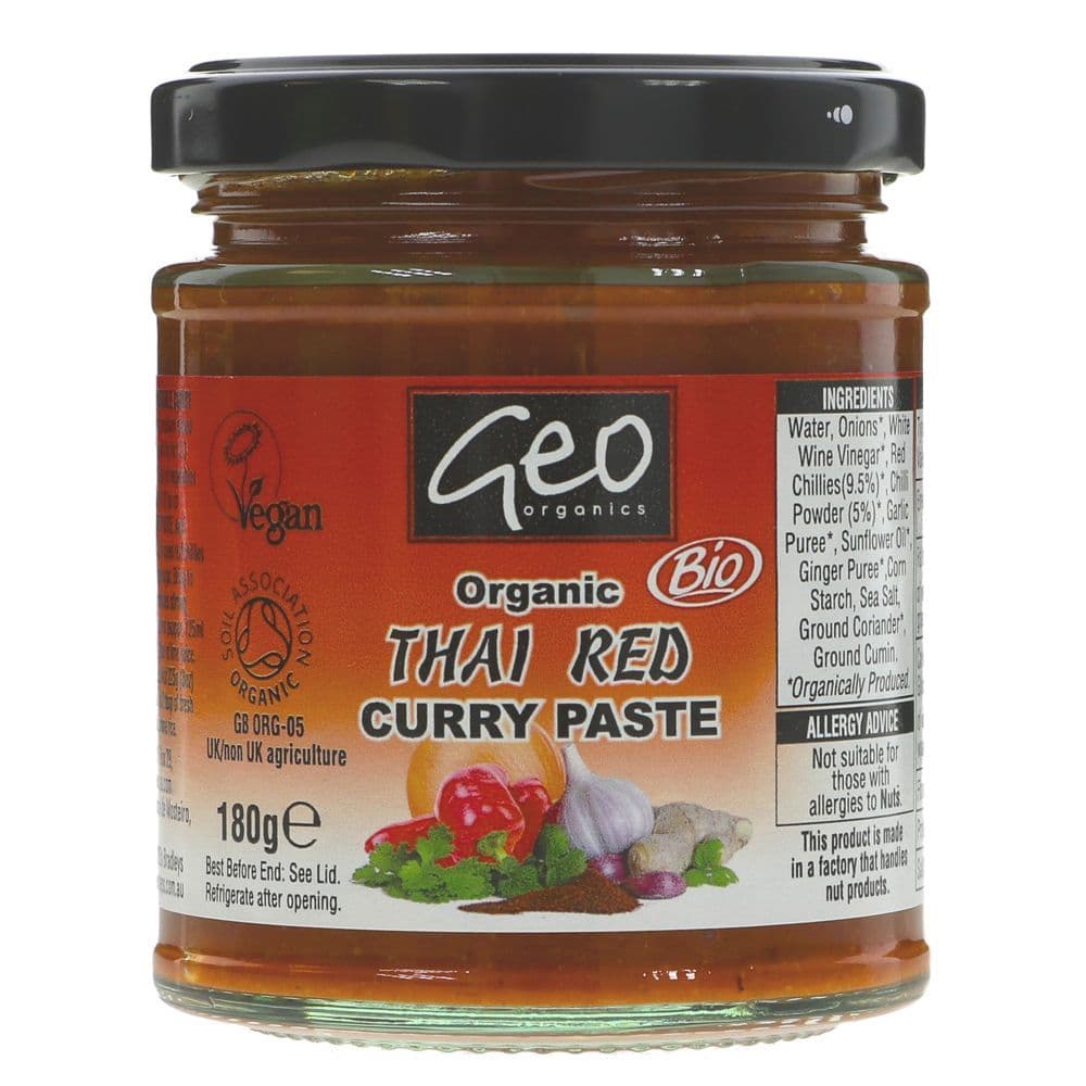 Geo Thai Red Curry Paste 180g