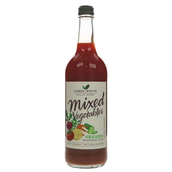 James White Organic Vegetable Juice 750ml