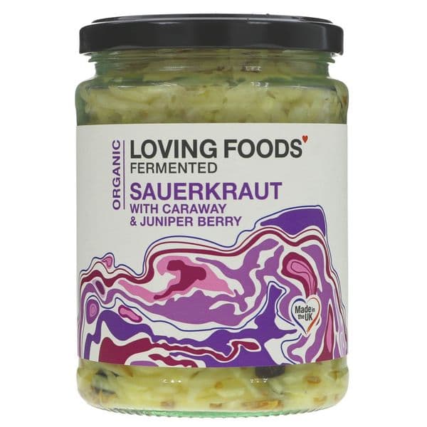 Loving Food Sauerkraut with Carraway Sees 475g