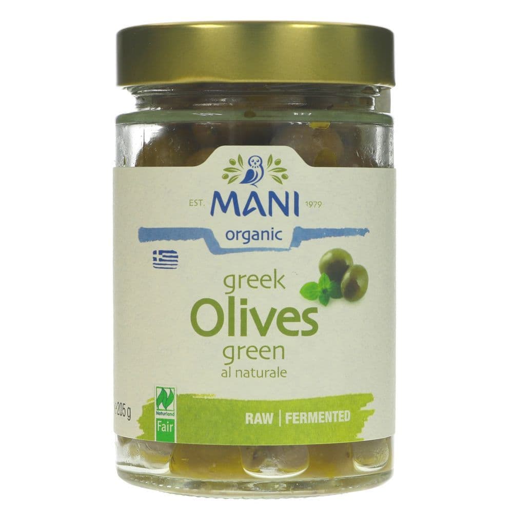 Mani Organic Green Olives