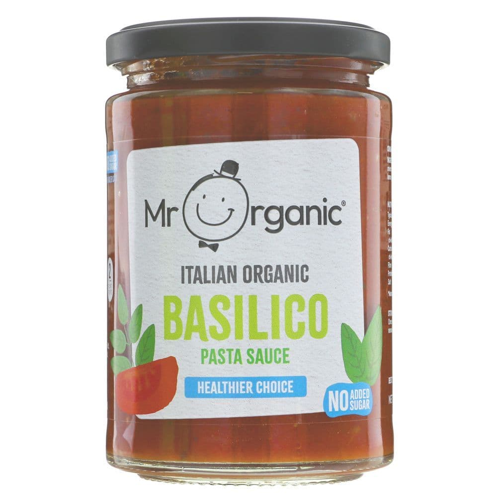 Mr Organic Basilico Healthier Pasta Sauce