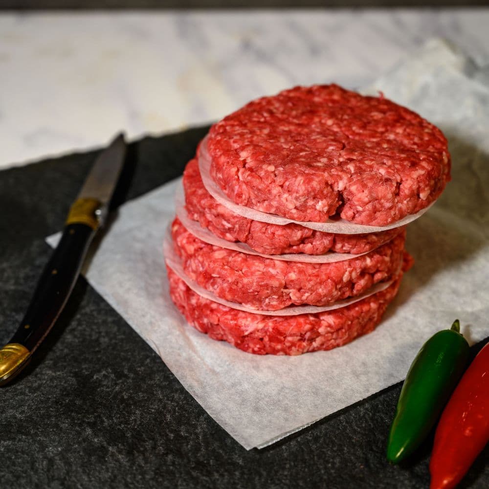 Organic Beef Burgers (Gluten Free)