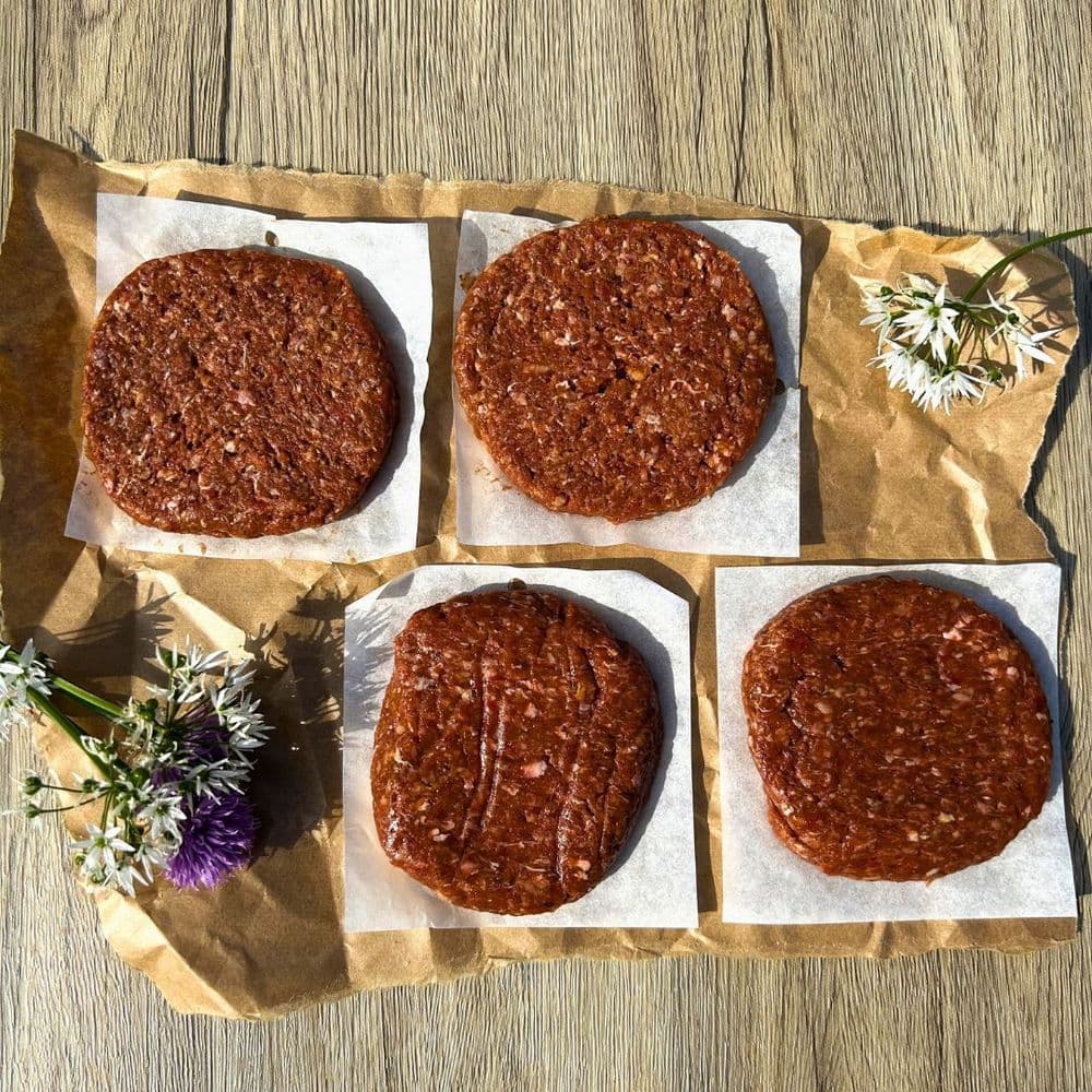 Organic Beef Kofta Burgers (Gluten Free)