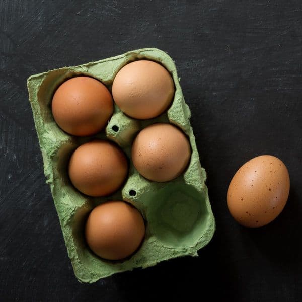 Organic Eggs Box of 6