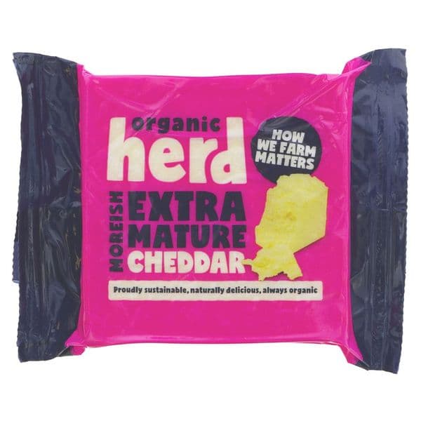 Organic Herd Extra Mature Cheddar Cheese