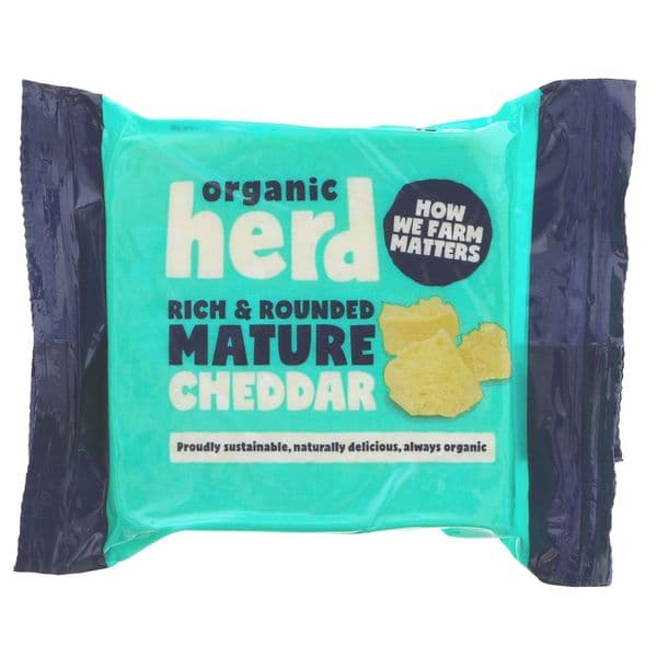 Organic Herd Mature Cheddar Cheese