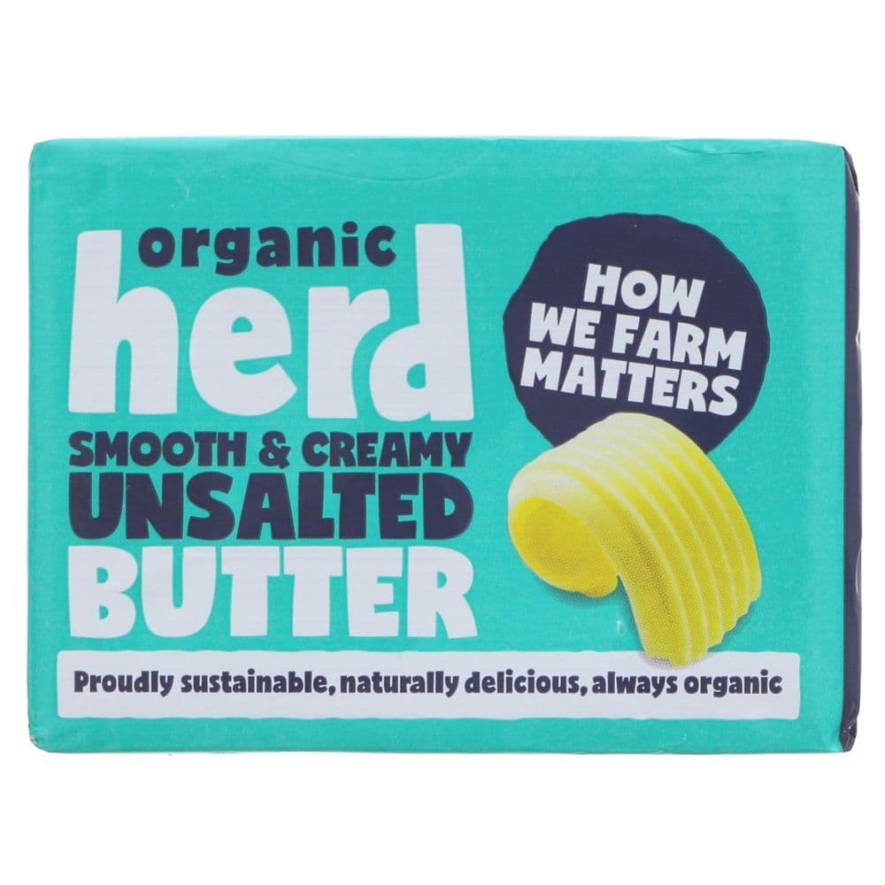 Organic Herd Unsalted Butter 250g