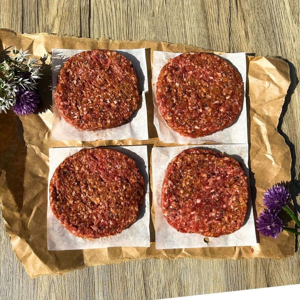 Organic Lamb Kofta Burgers (Gluten Free)