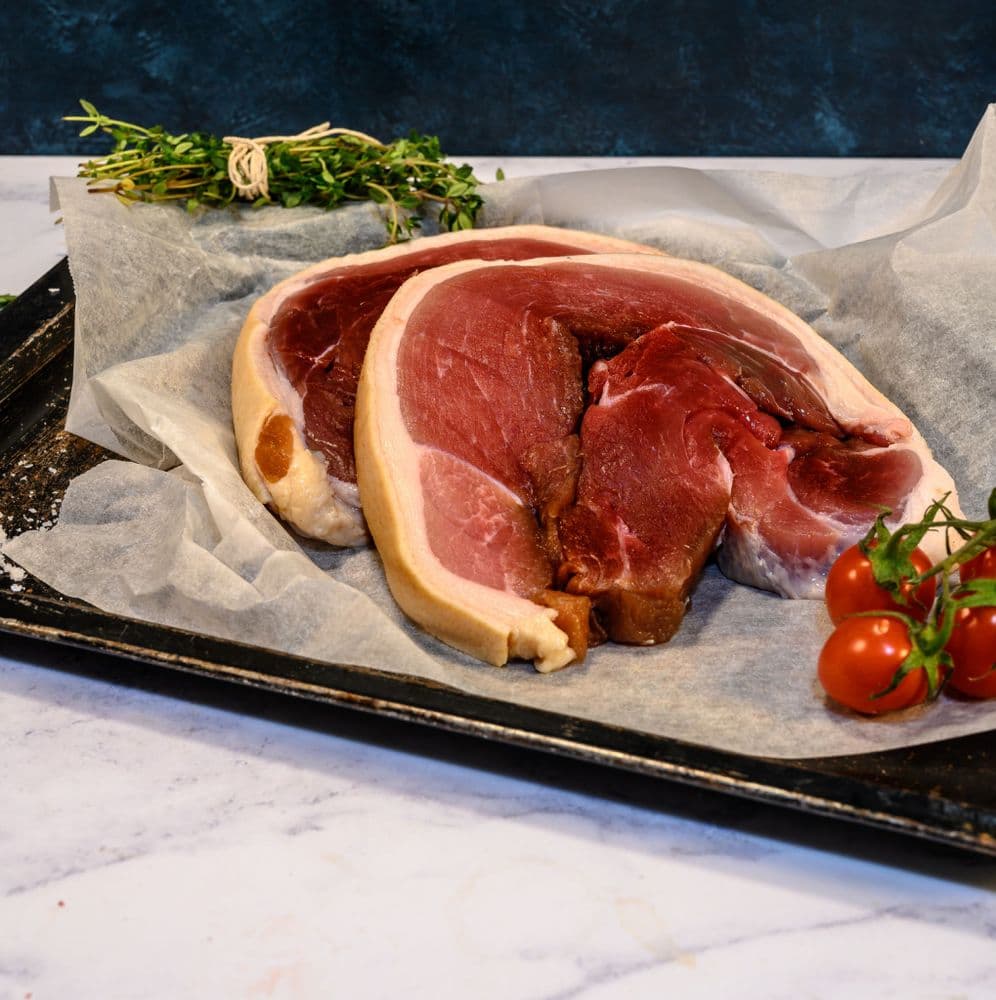 Organic Nitrate Free Gammon Steaks