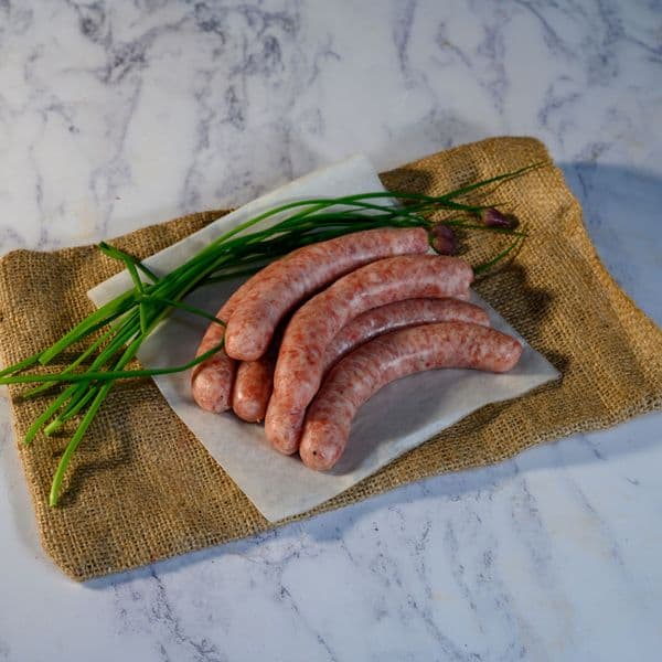 Organic Pork & Apple Sausages (Gluten Free)