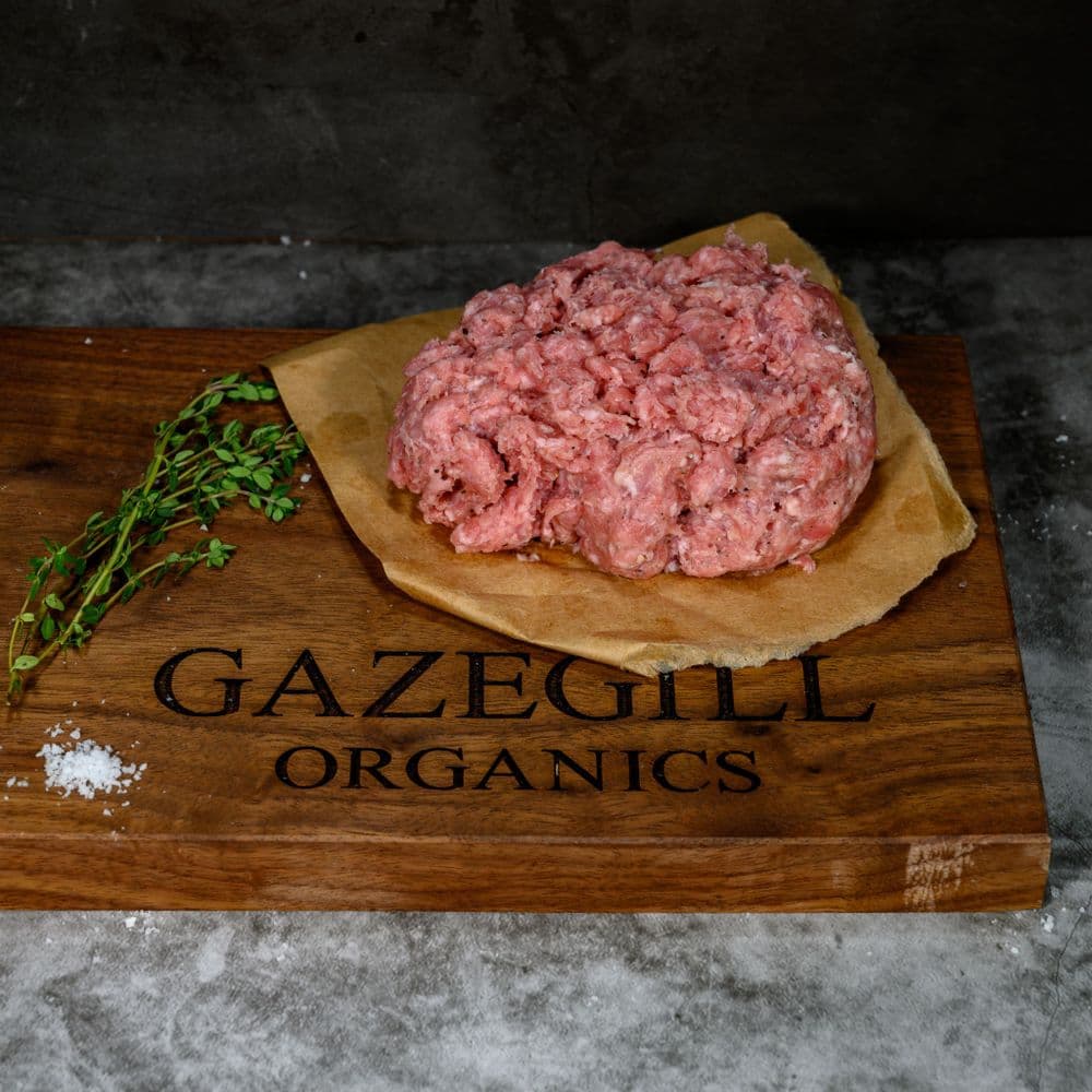 Organic Rare Breed Sausage Meat (Gluten Free)