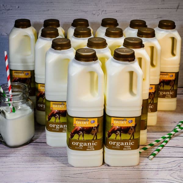 Organic Raw Milk - 15 Litre Pack