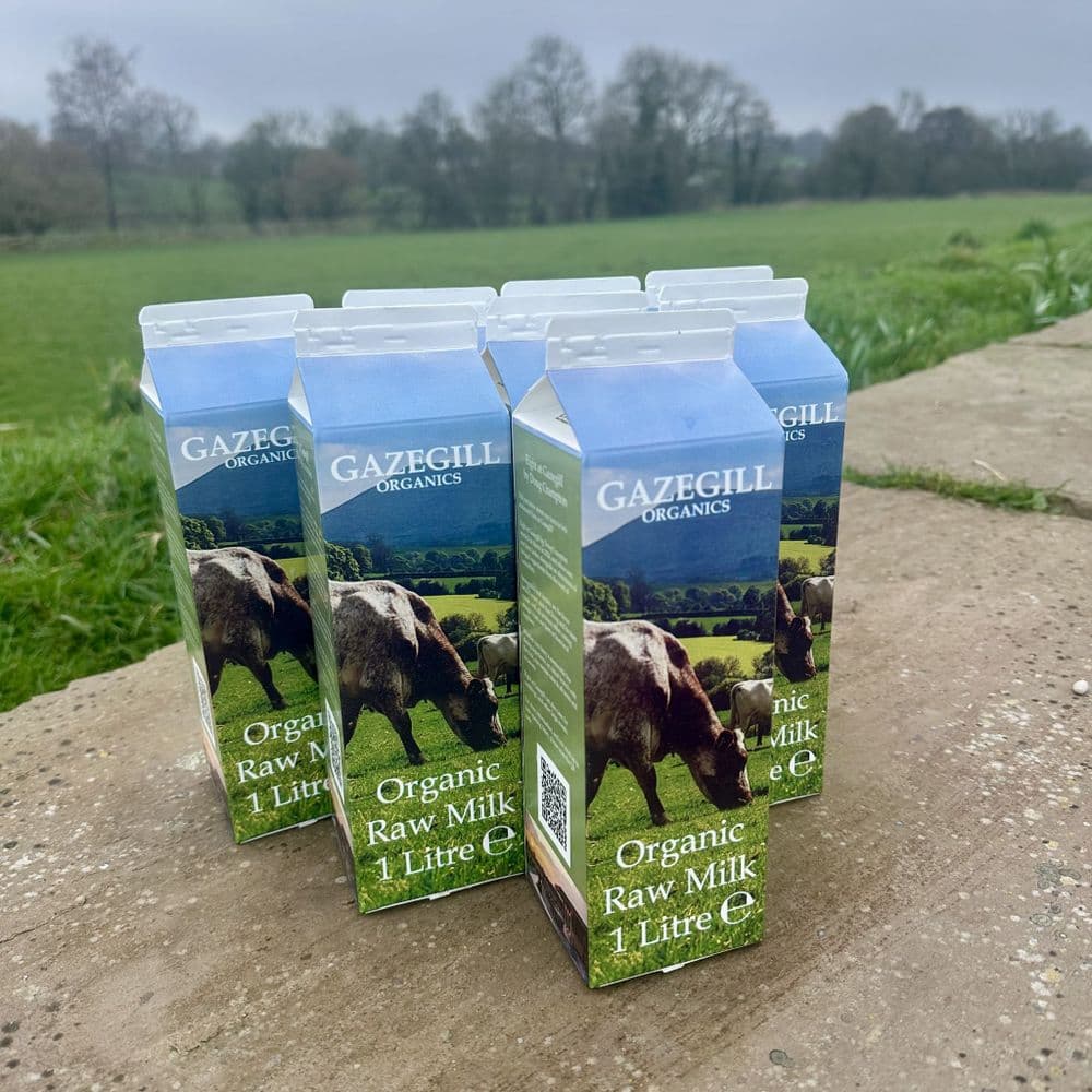 Organic Raw Milk - 8 Litre Pack