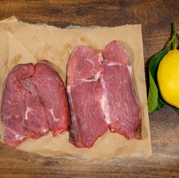 Buy Organic Rose Veal Escalopes Online