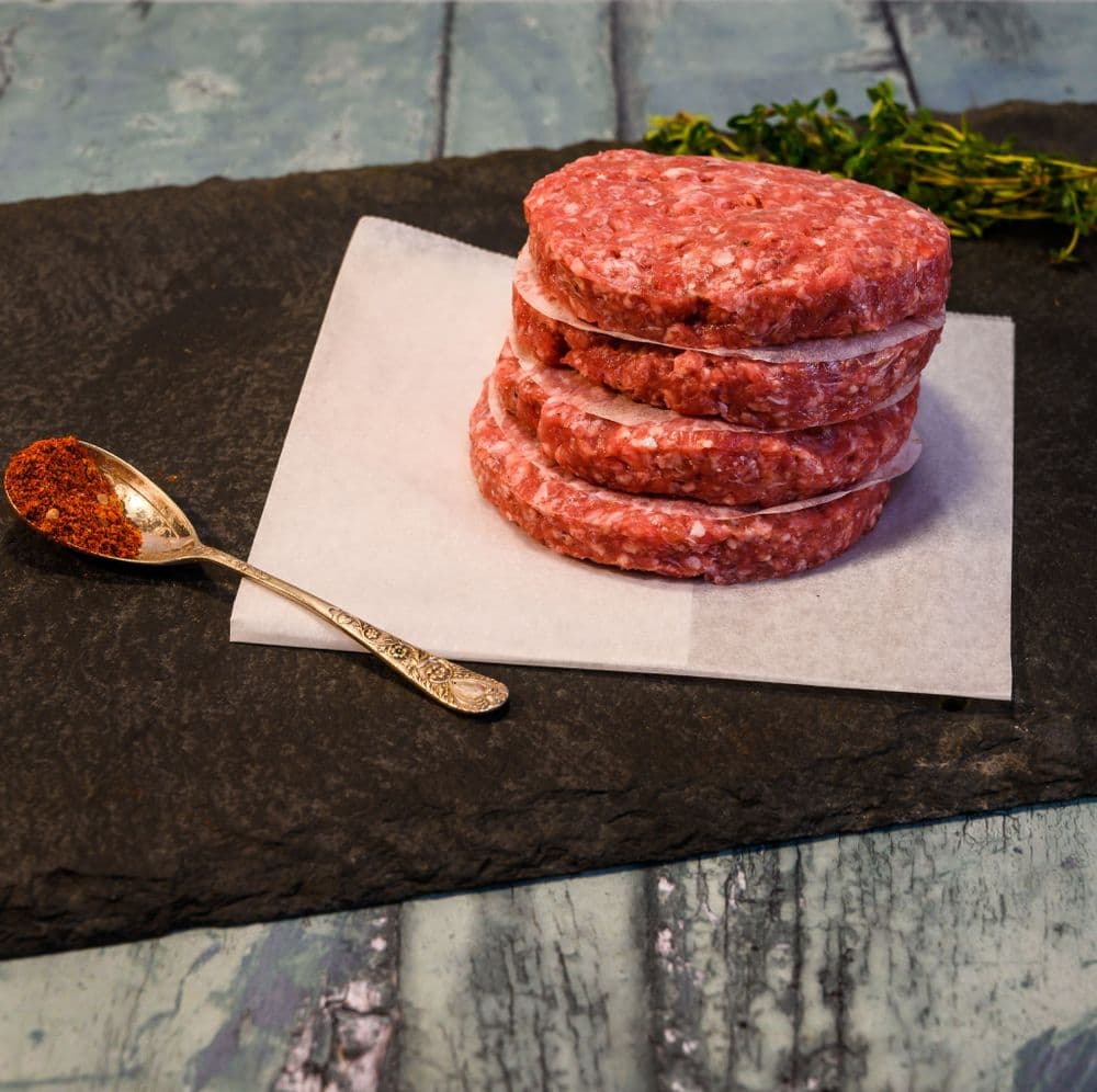 Organic Rose Veal Burgers (Gluten-Free)