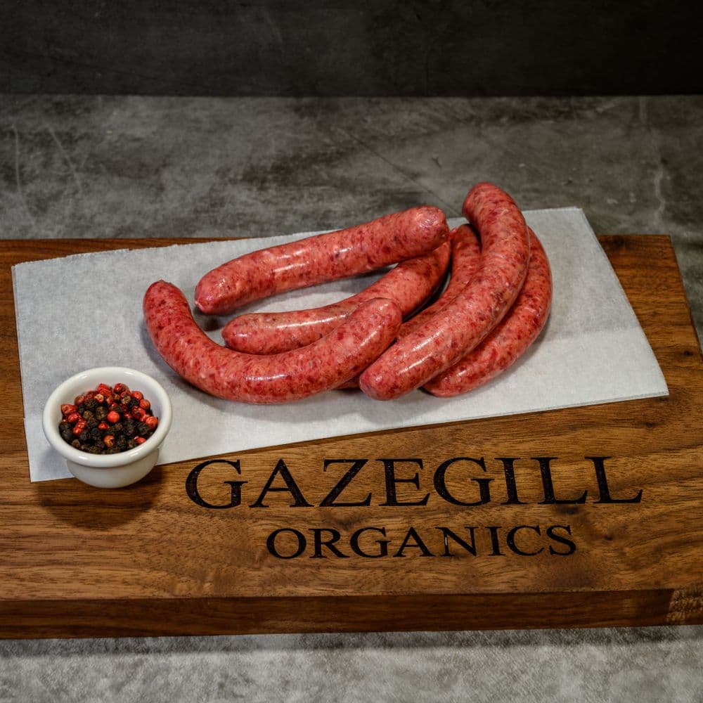 Organic Sausages - Classic Beef (Gluten Free)