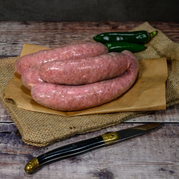 Buy Organic Gluten-Free Pork and Pepper Sausages Online
