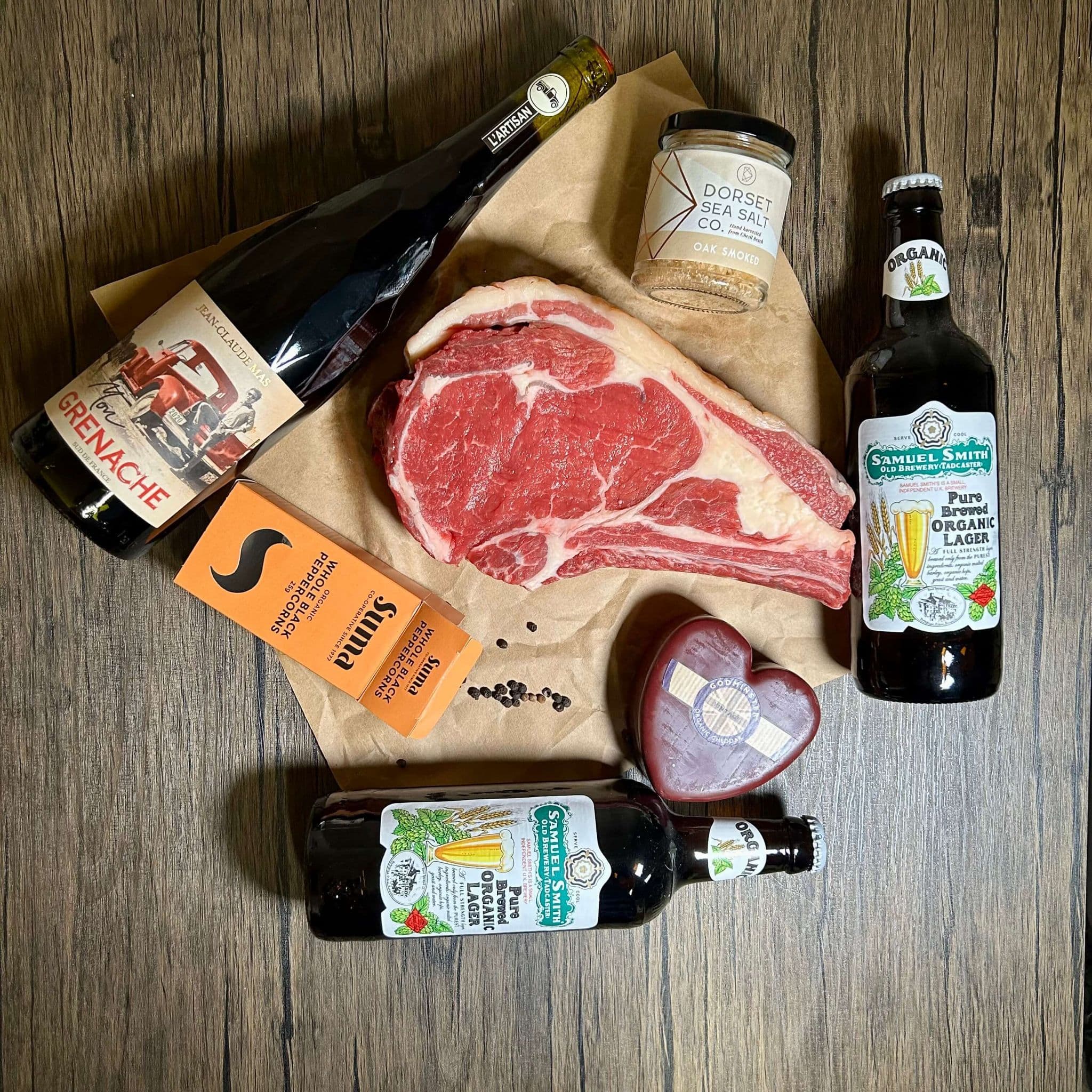 Organic Tomahawk Steak Gift Box