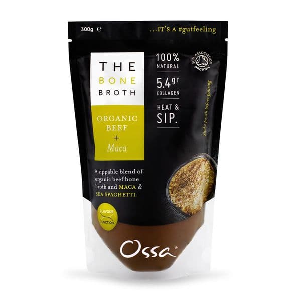 Ossa Organic Beef Bone Broth with Maca and Sea Spaghetti (Frozen)