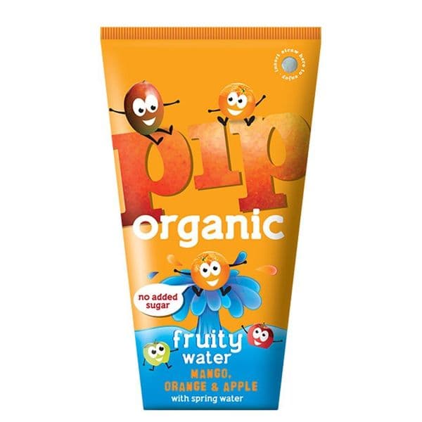 Pip Organic Mango, Orange & Apple Fruity Water (Box of 4)