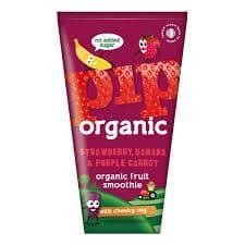 Pip Organic Strawberry, Carrot & Banana Smoothie (Box of 4)