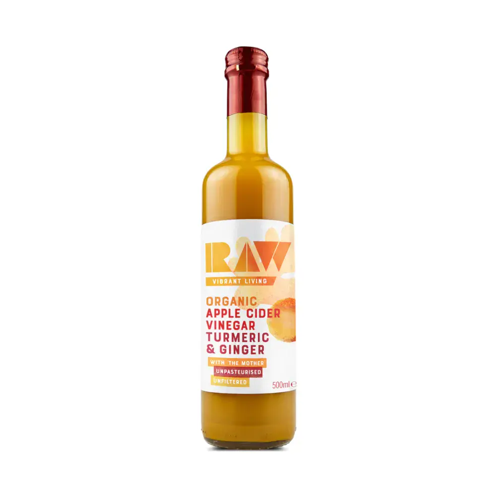 Raw Apple Cider Vinegar infused with Turmeric & Ginger 500ml