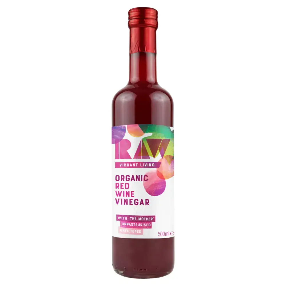 Raw Organic Red Wine Vinegar with Mother