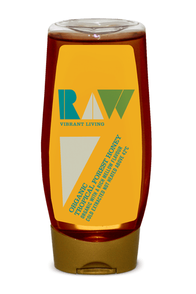 RAW Organic Squeezy Tropical Forest Honey