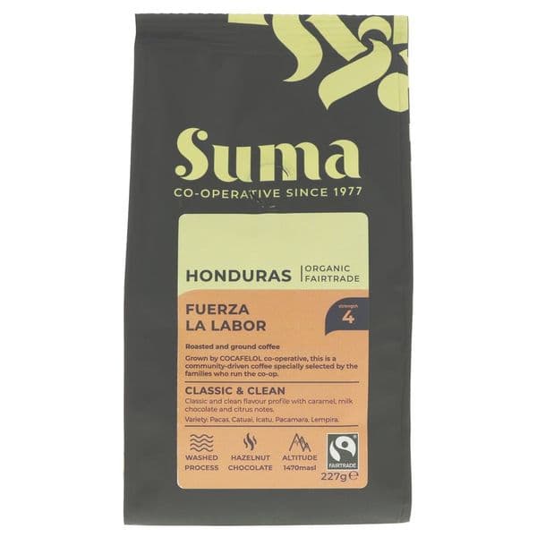 Suma Honduras Ground Coffee 227g