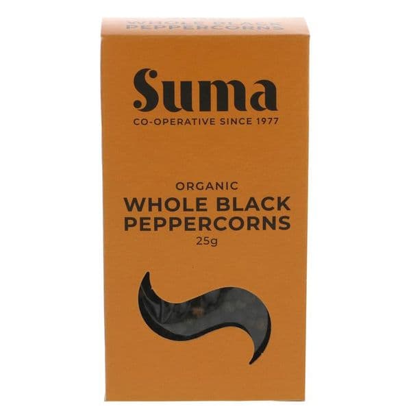 Suma Organic Black Peppercorns