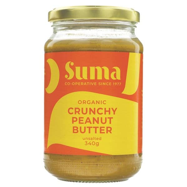 Suma Organic Cruncy Peanut Butter No Salt