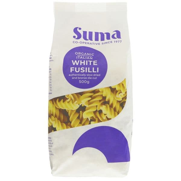 Suma Organic White Fusilli Pasta