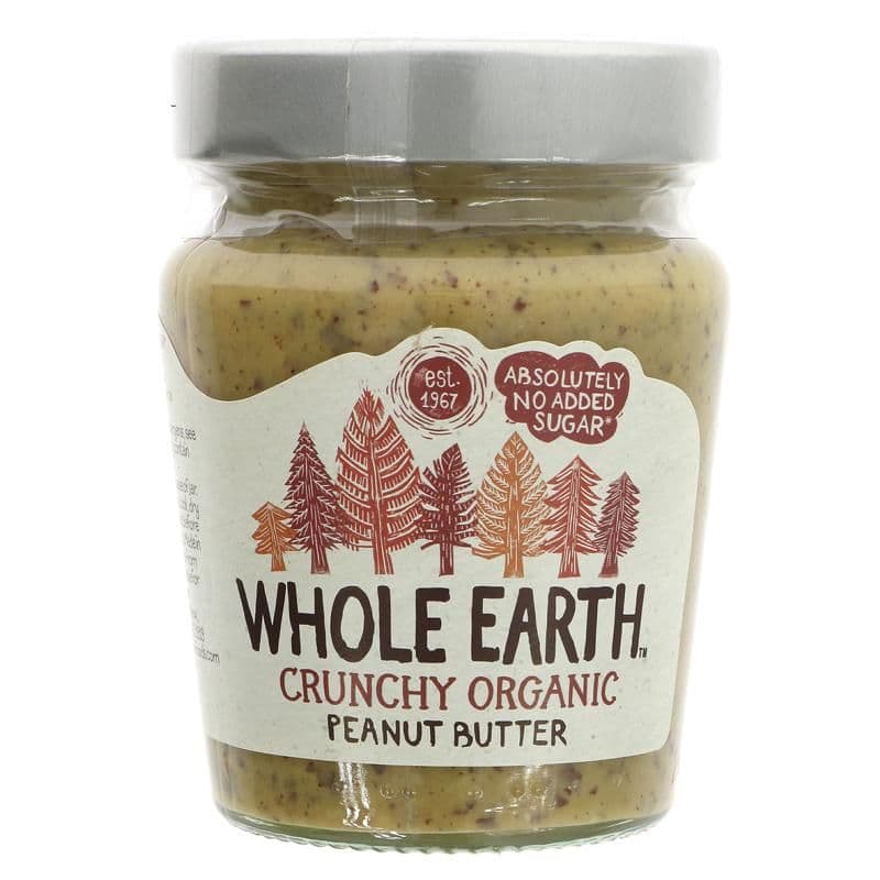 Whole Earth Organic Crunchy Peanut Butter