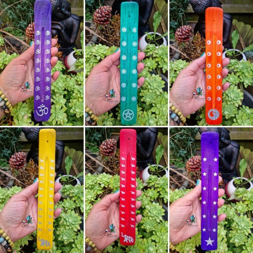 Assorted Colourful Incense Holders