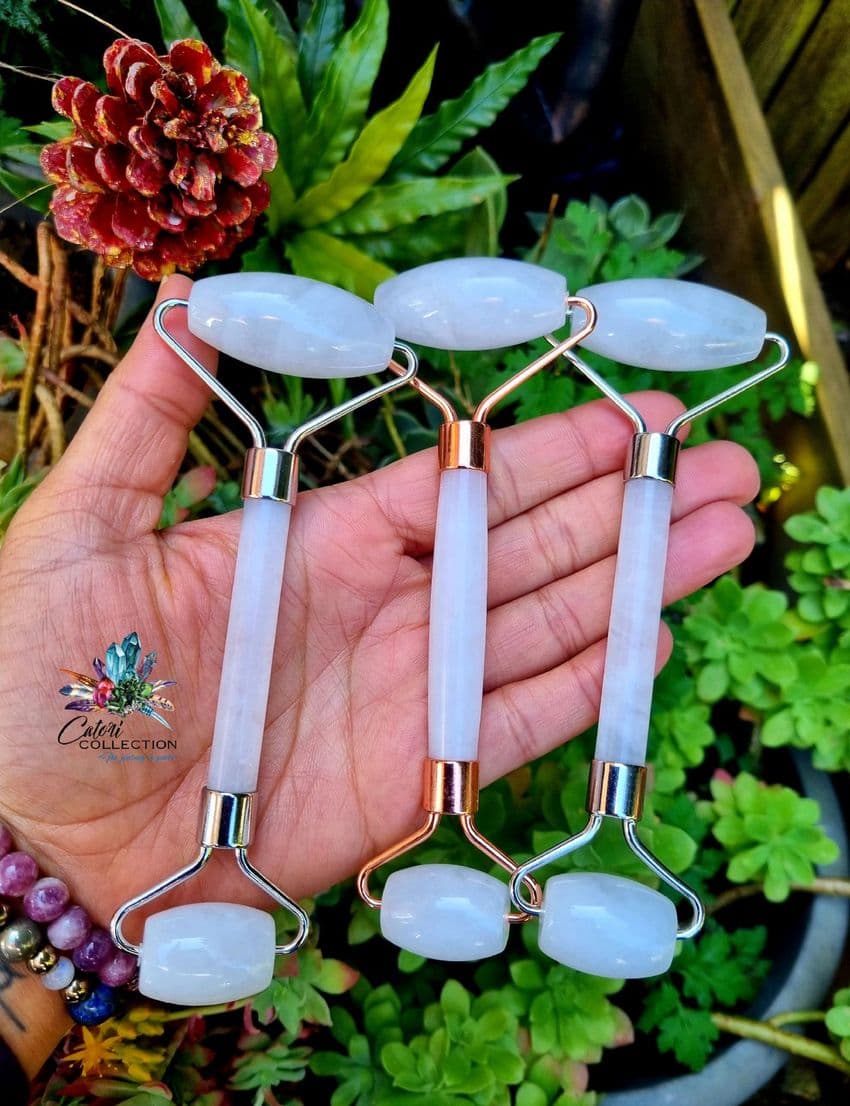 Clear Quartz Facial Roller
