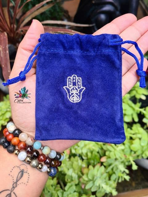 Hamza Velvet Pouch