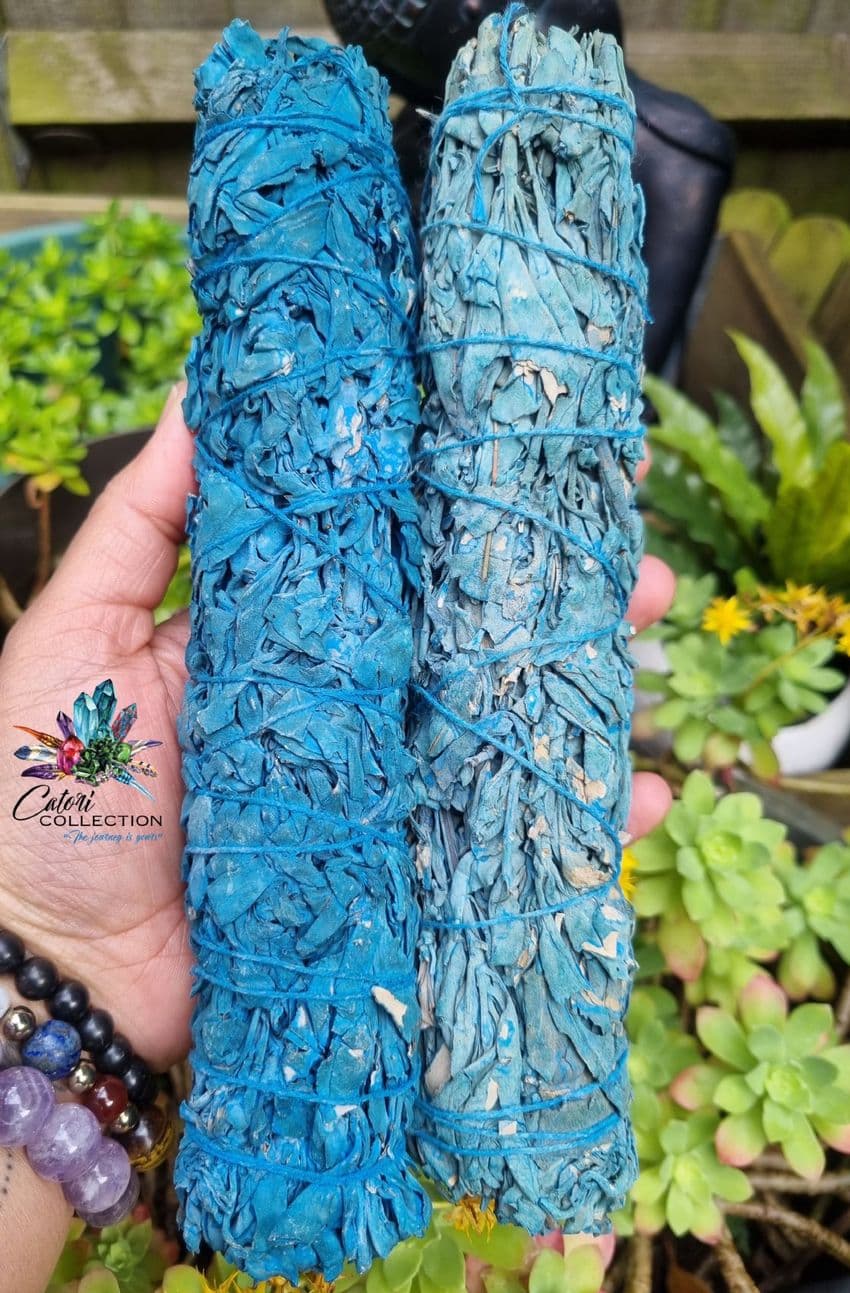 Large Premium Quality Nag Champa White Sage (9 inch)