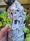 Large Sphalerite Tower with Druzy #2 (8 inches tall)