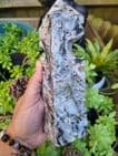 Large Sphalerite Tower with Druzy #2 (8 inches tall)