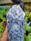 Large Sphalerite Tower with Druzy #3 (8 inches tall)