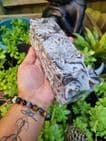 Large Sphalerite Tower with Druzy #3 (8 inches tall)