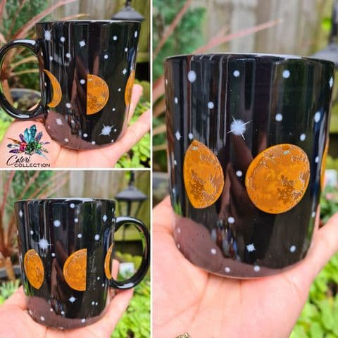 Moon Phases Ceramic Mug