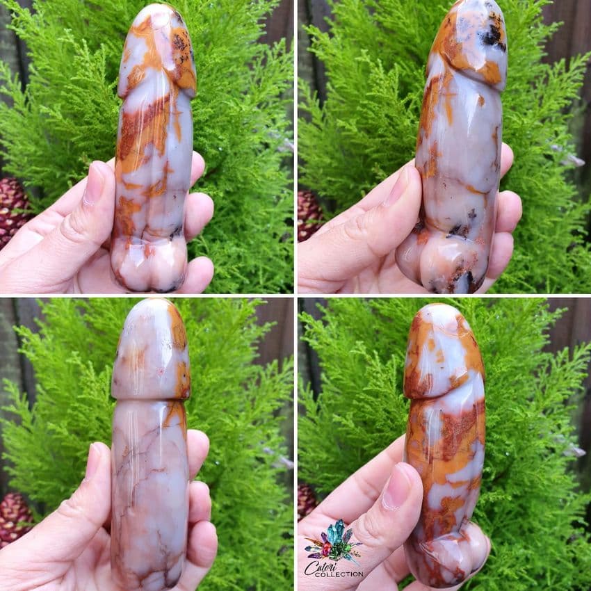 Noreena Jasper Crystal Phallus