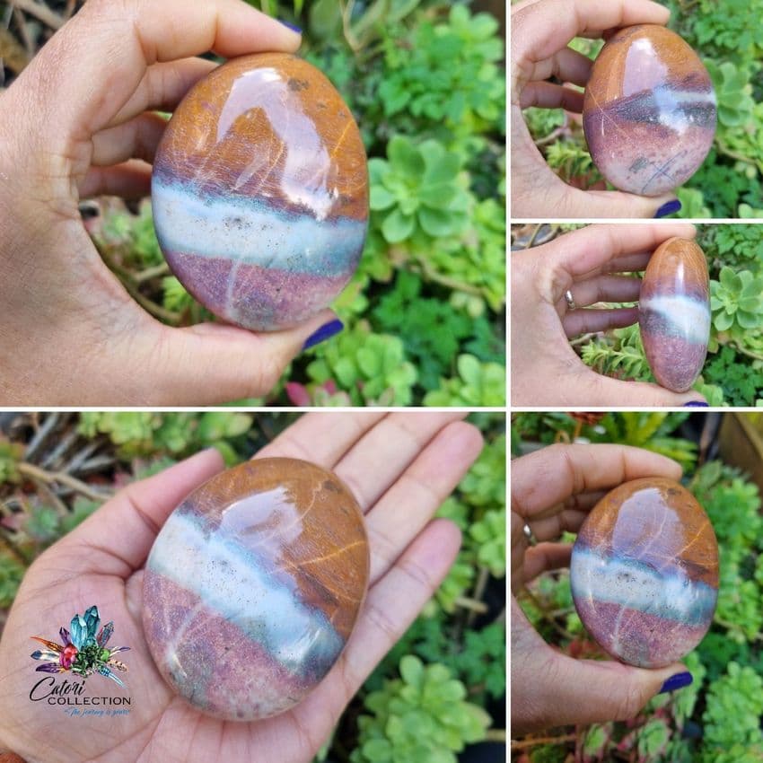 Polychrome Jasper Palmstone (#7)
