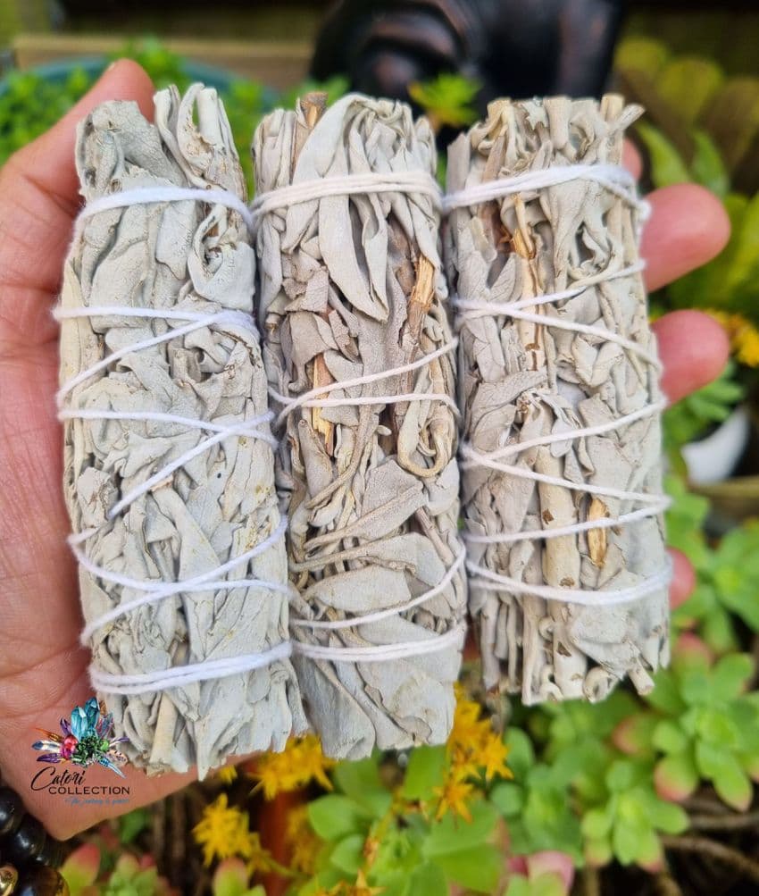 Premium Quality White Sage Smudge Stick (4 inch)
