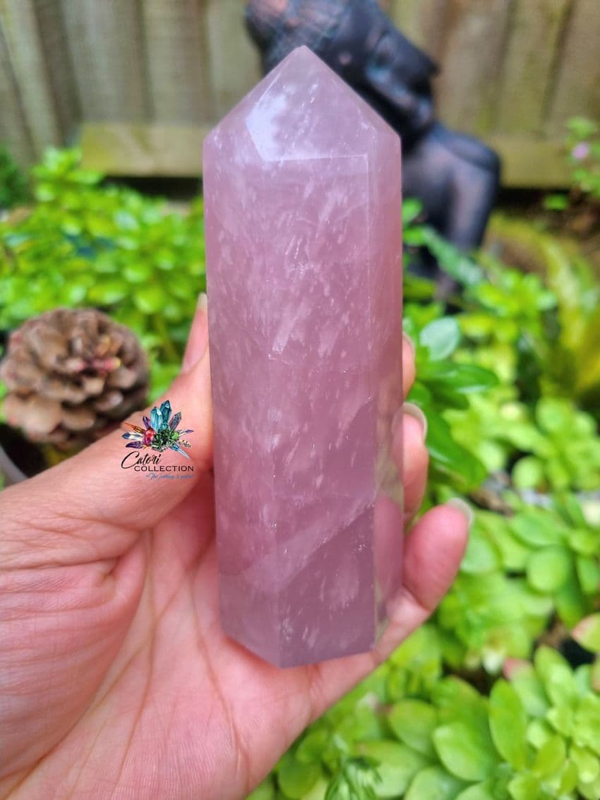Rose Quartz Point (4.5 inches)