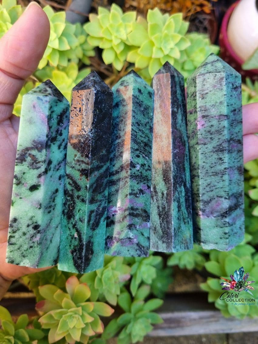 Ruby Zoisite Point