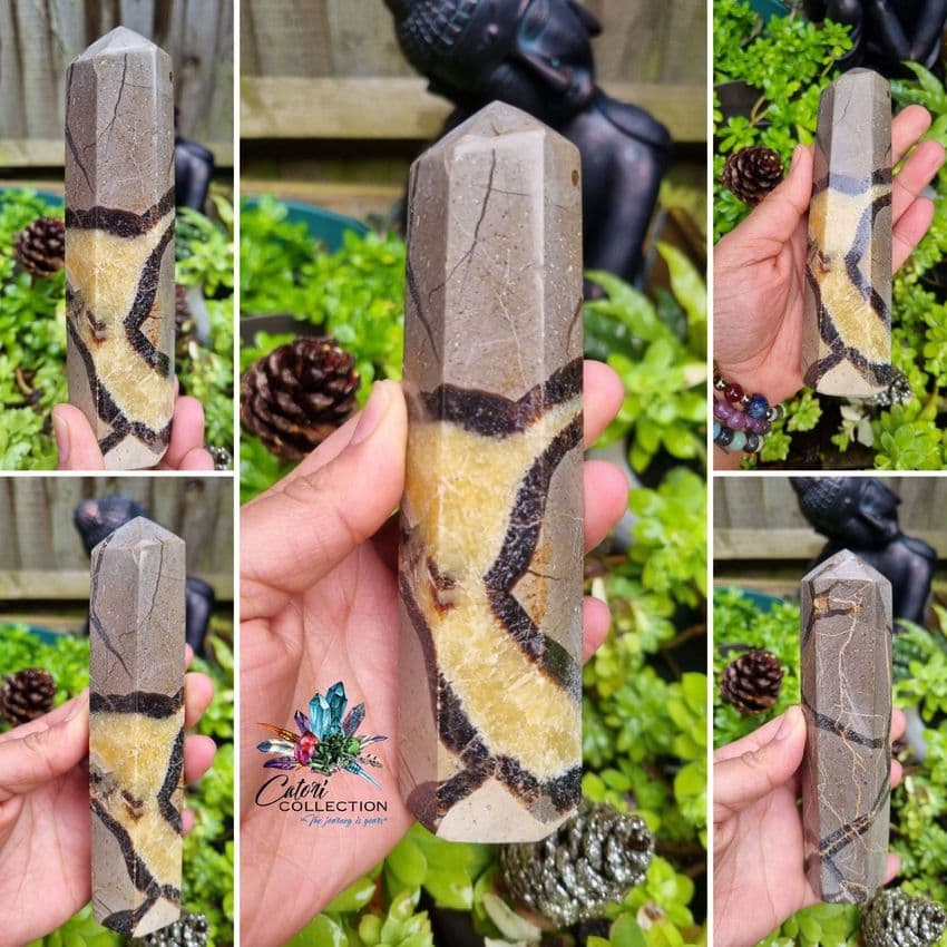 Septarian Tower (6 inches tall)