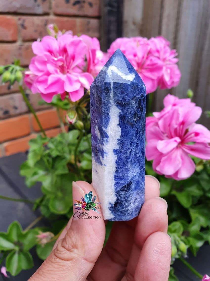 Sodalite Crystal Points